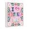 Stupell Industries Floral I Love Books Framed Giclee, design by Vanessa Stoilova